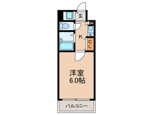 ﾌﾟﾚｻﾝｽ梅田西の物件間取画像